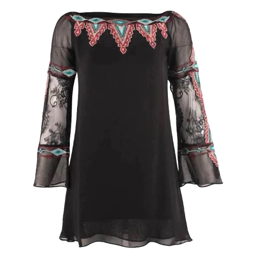 EMBROIDERED VINTAGE COLLECTION TOP NEW WITH TAGS SIZE XL WAS $155